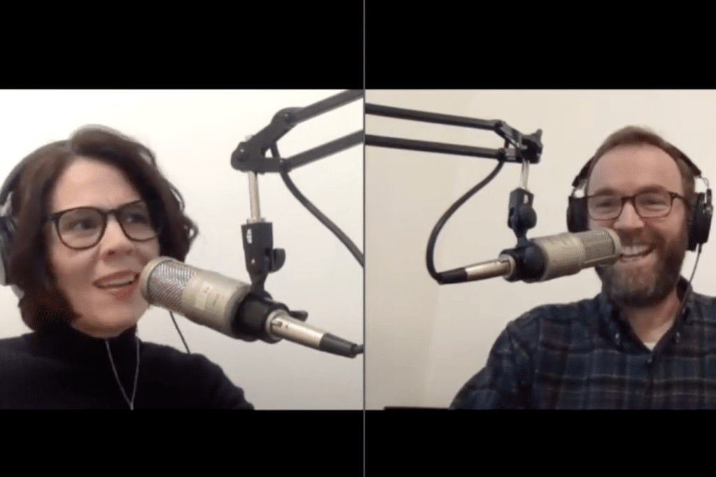 screenshot of webinar content