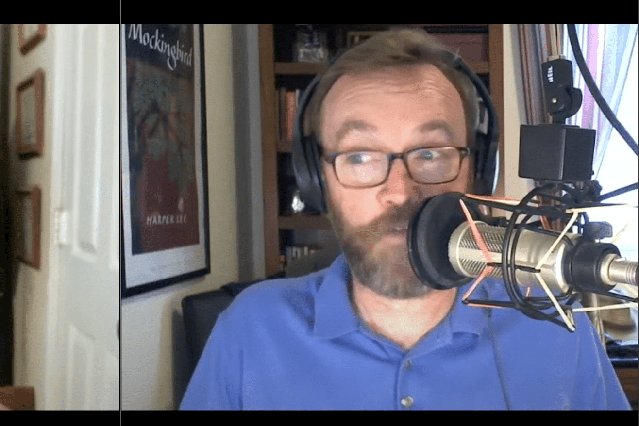 screenshot of webinar content