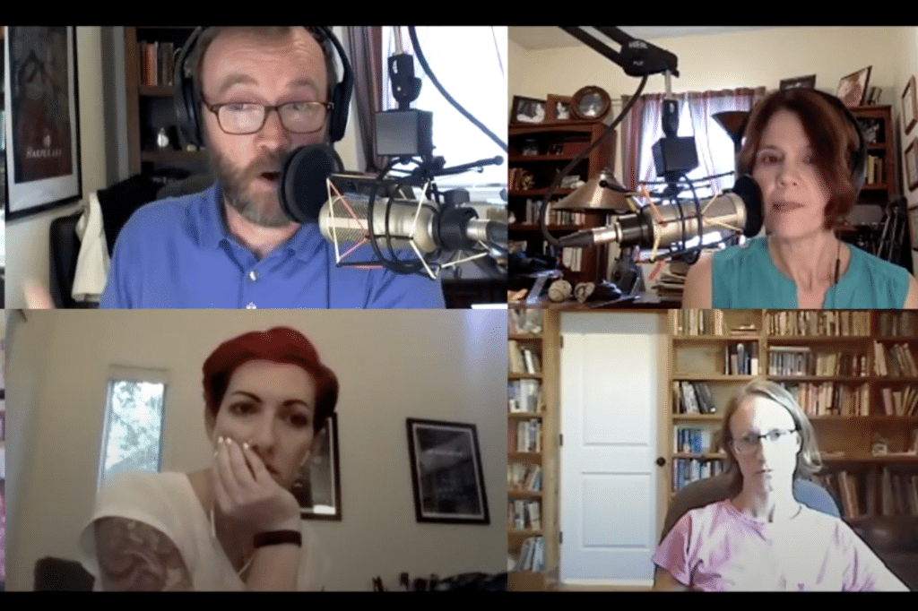 screenshot of webinar content