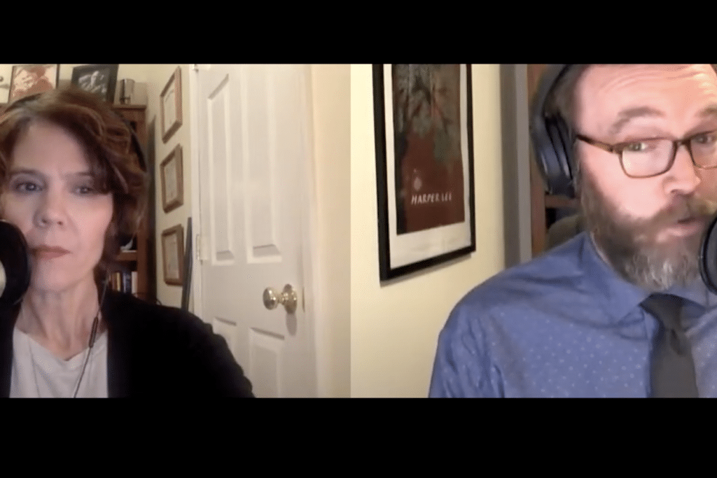 screenshot of webinar content