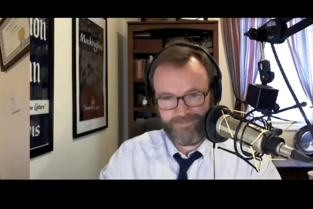 screenshot of webinar content