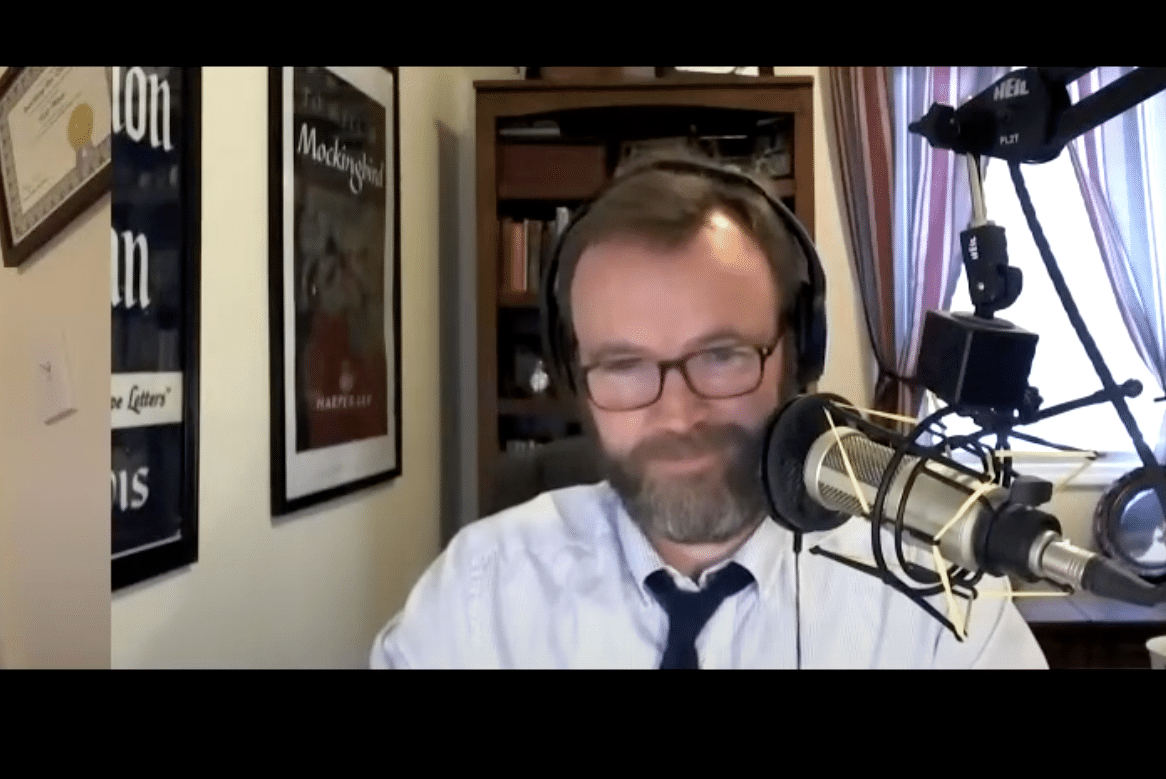 screenshot of webinar content