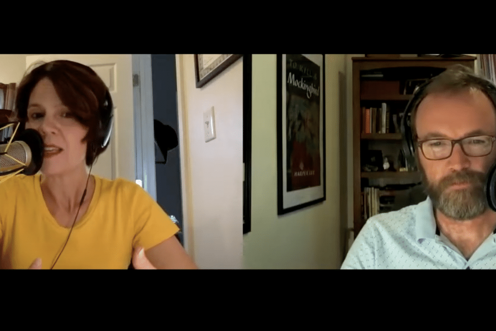 screenshot of webinar content