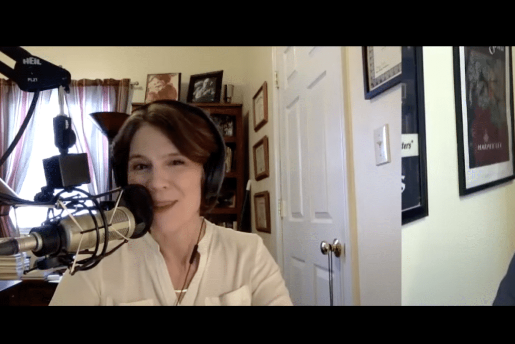 screenshot of webinar content