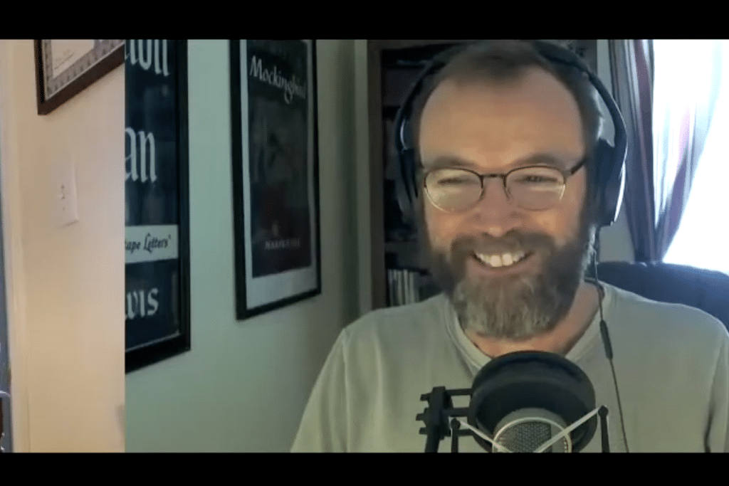 screenshot of webinar content