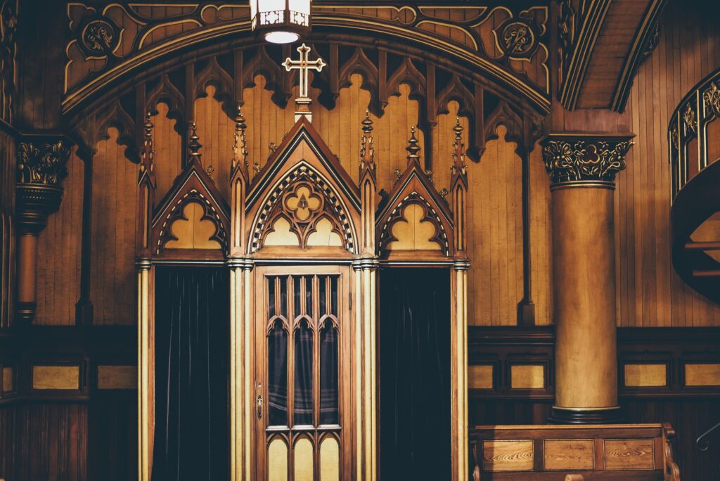 catholic confessional booth