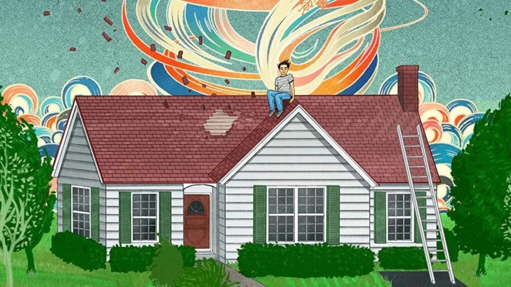 illustration from the cover of Daniel Nayeri's Everything Sad is Untrue