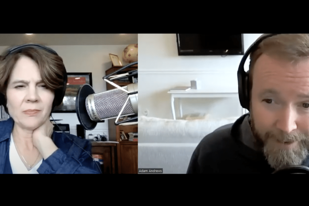 screenshot of webinar content