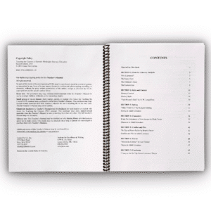 Teaching the Classics interior with table of contents