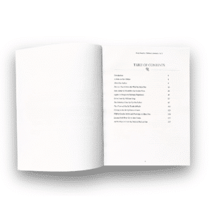 Ready Readers: Children's Literature, Volume 1 interior with table of contents