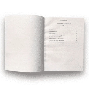 Ready Readers: Elementary Literature, Volume 1 interior with table of contents