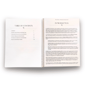 Ready Readers: Elementary Literature, Volume 2 interior with table of contents